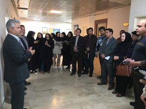 بازدید دانشجویان مرکز علمی کاربردی جهاددانشگاهی از فرودگاه اردبیل